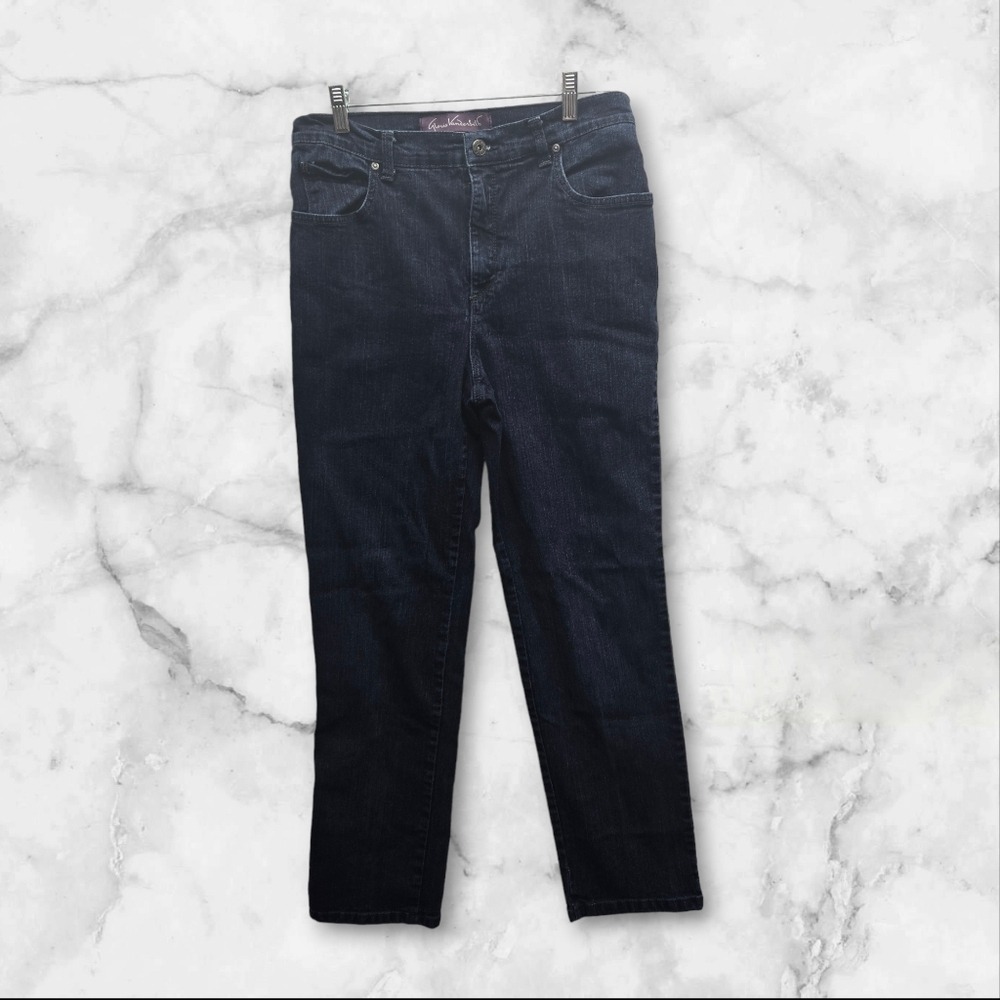 GLORIA VANDERBILT Women's Blue Jeans Sz 10 Amanda Stretch Stretch Comfy